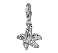 Silberdream Charm Bracelet Argent 925 Émaillé Pendentif Étoile De Mer Fc643