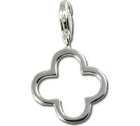 SilberDream Charm bracelet bijoux pendentif fleur 925 argent véritable FC3128