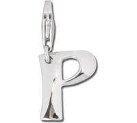 SilberDream Charm bracelet bijoux pendentif lettre P 925 argent véritable FC70P