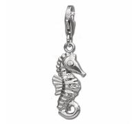 Silberdream Charm Bracelet En Argent Véritable 925 Pendentif Hippocampe Zircone Fc682