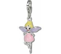 SilberDream Charm bracelet pendentif fée multicolore argent 925 émail FC639