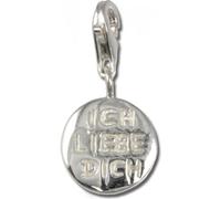 SilberDream Charm bracelet pendentif plaquette amour 925 argent véritable FC3067