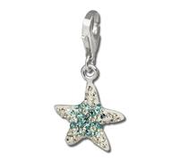 Silberdream Charm Étoile De Mer Zircone Argent 925 Charms Pendentif Gsc307