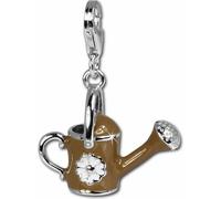 SilberDream Charm pendentif arrosoir brun argent 925 émaillé FC602