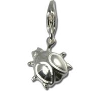 SilberDream Charm pendentif coccinelle 925 argent véritable FC501