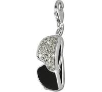 SilberDream Charm pendentif lunettes de soleil LADY noir zirconium argent FC656