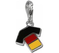 SilberDream Charm pendentif tricot Allemagne multicolore argent véritable FC701
