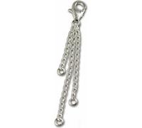 SilberDream Charmscarrier 925 Argent Charm Connecteur Femme Bijoux FC0076