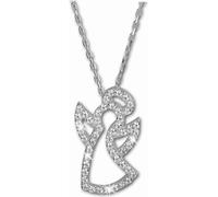 SilberDream Collier 44,5cm 925 argent avec zirconia ange pendentif SDK4985W