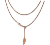 SilberDream Collier 45cm 925 argent doré Véritable aile argent rose SDK23445E