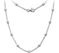 SilberDream Collier 45cm 925 bijoux en argent sterling Typhoon argent SDK30145J