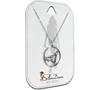 SilberDream Collier 45cm 925 VRAI bijoux en argent Constellation du Capricorne SDK8501W