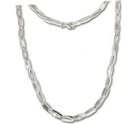 SilberDream Collier 45cm ovale argent mat Collier femme D2SDK403