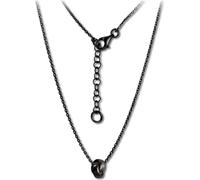 SilberDream Collier 47cm 925 Bijoux en argent entrelacé noir SDK11344S
