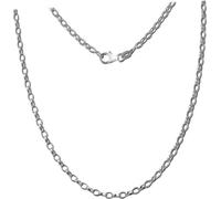 SilberDream Collier 925 argent 45cm Chaîne à pois ovale bijoux argent D2SDK20945