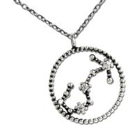 SilberDream Collier 925 Argent 45cm Signe du zodiaque Scorpion Bijoux D2SDK8511W