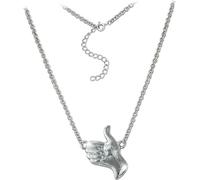 SilberDream Collier 925 argent jusqu'à 46cm pouce haut bijoux argent D2SDK50944J