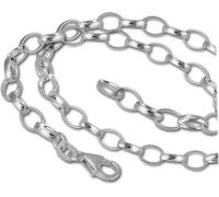 SilberDream Collier à breloques en argent 925 Sterling 70cm Collier à breloques D2FC0124