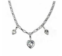 Silberdream Collier À Breloques En Argent Chaîne Pendentif Coeur Fca017