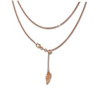 Silberdream Collier Aile Argent Rose 45cm Argent Véritable 925 Plaqué Or Sdk23445e