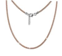 Silberdream Collier Boules Argent Rose 47cm Argent 925 Plaqué Or Sdk11045e