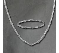 silberdream Collier & Bracelet Femme Argent 925 Zirkonia Set SDS462W