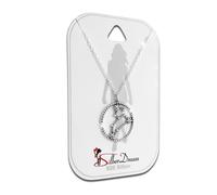 Silberdream Collier Constellation Lion Bijoux 45cm Vrai 925 Argent Sdk8508w