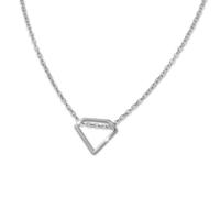 Silberdream Collier Diamant Argent Bijoux Femme 46cm Argent 925 Sdk8011j