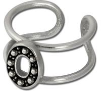SilberDream Collier d'oreilles Femme Jeunesse 925 Argent ovale Ear Cuff Boucles d'oreilles SDO8878J