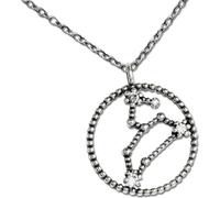 SilberDream Collier en argent 925 45cm Signe du zodiaque Lion Bijoux D2SDK8508W