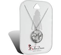 SilberDream Collier en argent 925 45cm Signe du zodiaque Sagittaire Bijoux D2SDK8512W