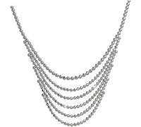 SilberDream Collier en argent véritable 925 47cm Collier femme argent D2SDK27042J