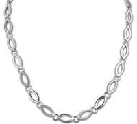 SilberDream Collier Femme 44cm 925 Argent Sterling Collier Ovale SDK466J