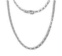 Silberdream Ovale Collier en Argent Bijoux 70cm Chaîne Belcher 925 SDK20970