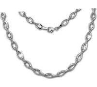 SilberDream Collier ovale Femme Collier en argent sterling 925 blanc D2SDK449W