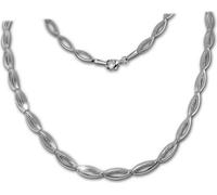 SilberDream Collier ovale Femme Collier en argent sterling 925 blanc D2SDK460W
