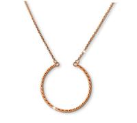 Silberdream Collier Pendentif Rose Bijoux 46cm Argent 925 Plaqué Or Sdk27742e