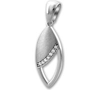 SilberDream Colliers Pendentif Zirconia 925 Argent Goutte Femme SDH432W