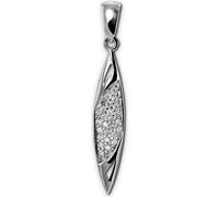SilberDream Colliers pendentif zirconium 925 argent Ship blanc femmes SDH4377W