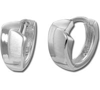 SilberDream Créoles 1,4cm argent Boucles d'oreilles argent sterling mat Femmes D2SDO391J