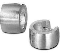 SilberDream créoles 14mm argent boucles d'oreilles argent sterling mat dames D2SDO382M