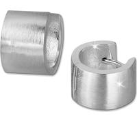 SilberDream Créoles 925 Bijoux en argent mat 17mm Boucles d'oreilles Femme SDO4280M