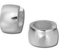 SilberDream Créoles pour femmes 925 argent sterling brillant Boucles d'oreilles 13mm SDO372S