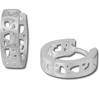 SilberDream Créoles pour femmes 925 argent sterling motifs boucles d'oreilles 15mm SDO376M