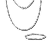 Silberdream Ensemble De Bijoux Collier & Bracelet Glamour En Argent Pour Femme Sds443j