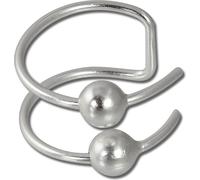 SilberDream Jeune pince d'oreille 925 argent boules Ear Cuff Boucles d'oreilles SDO8875J
