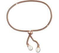 SilberDream jusqu'à 25cm bracelet perle polie rose blanc femmes bijoux D2SDA2255E
