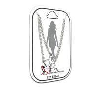Silberdream Nid Dabeille Avec Biene Bracelet De Cheville Bijoux Femme 25cm Argent 925 Sdf5145j