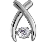 SilberDream Pendentif Chaîne Zirconia mobile Femme Véritable argent D2DSH103W