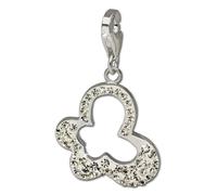 Silberdream Pendentif Charm Papillon Zircone Argent 925 Gsc213w